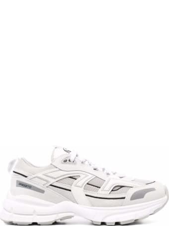 Axel Arigato Marathon R Trailer Sneakers In White Leather And Tech Fabric
