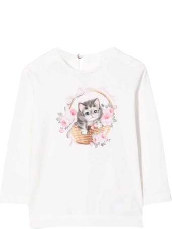 Monnalisa White T-shirt