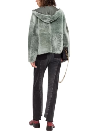 Giorgio Brato Bomber Jacket W/nappa Hood