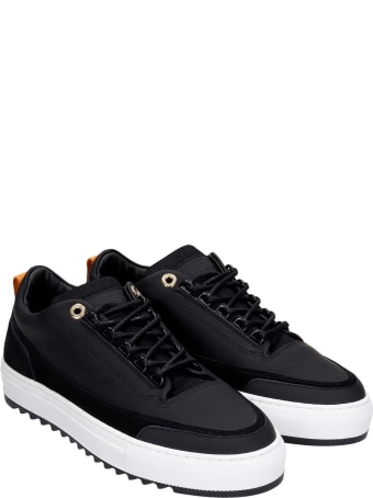 Mason Garments Firenze Sneakers In Black Rubber/plasic