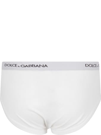 Dolce & Gabbana White Set For Boy