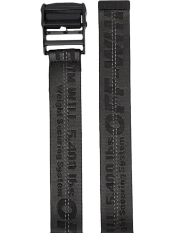 Off-White Black Classic Industrial Belt