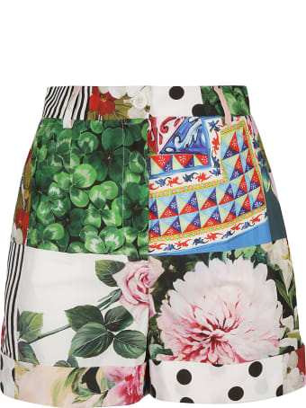 Dolce & Gabbana Multi-print Shorts