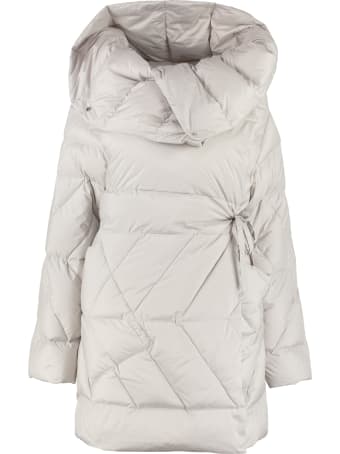 Add Asymmetric Down Jacket