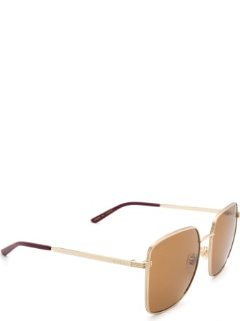 Gucci Gucci Gg0802s Gold Sunglasses