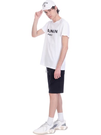 Balmain T-shirt In White Cotton