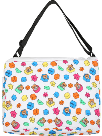 Moschino White Bag For Babykids