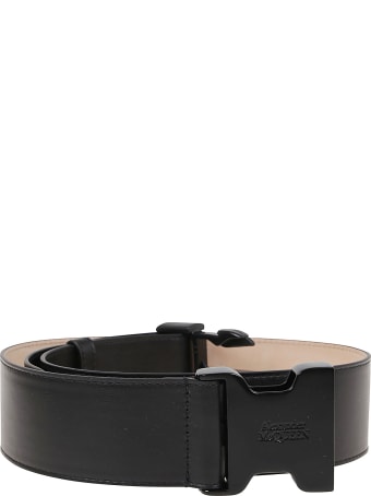 Alexander McQueen Tuck Buckle Belt