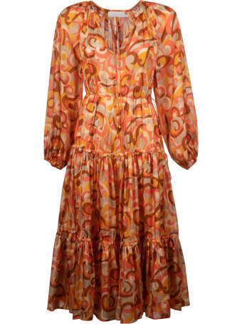 Zimmermann Mae Tiered Midi Dress