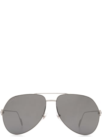 Cartier Eyewear Cartier Ct0110s Ruthenium Sunglasses