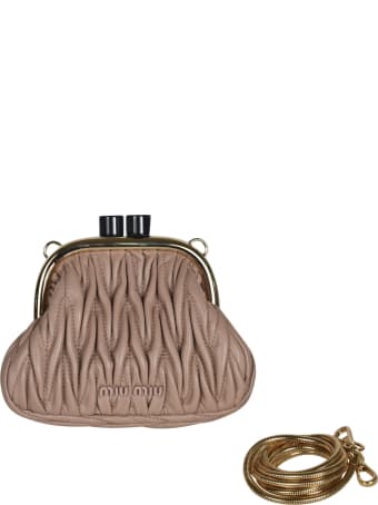 Miu Miu Matelassé Shoulder Bag