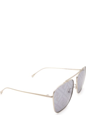 Fendi Fendi Ff 0406/s Silver Sunglasses