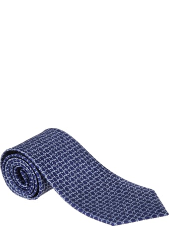 Salvatore Ferragamo Motif Print Neck Tie