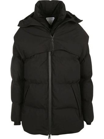 Bottega Veneta Frosted Popeline Padded Jacket