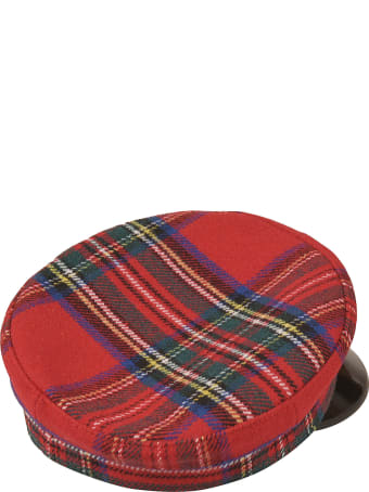 Ruslan Baginskiy Logo Embroidered Tartan Cap