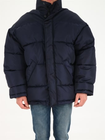 Balenciaga Oversized Blue Jacket