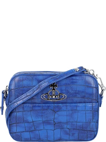 Vivienne Westwood Johanna Croc Crossbody Bag