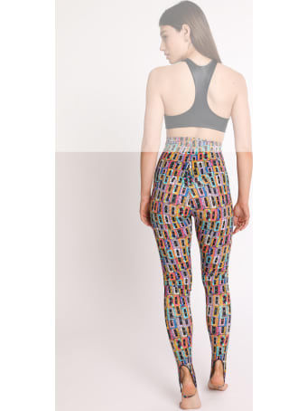 Marion Zimet Leggings With Lycra Gaiters