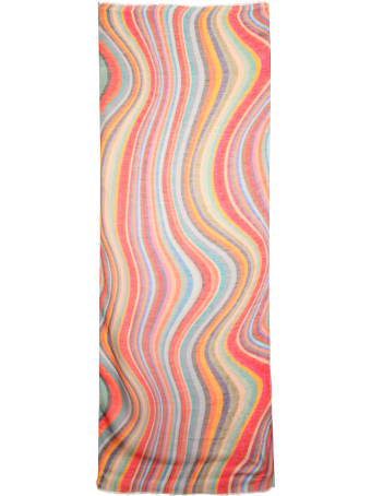 Paul Smith Swirl Print Scarf