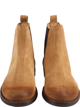 Gallucci Beige Boots For Kids