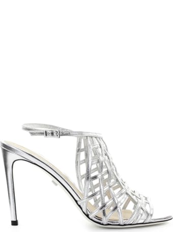 Grey Mer Fiji Silver Sandal