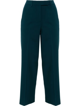 QL2 Teal Teodora Wool Pants