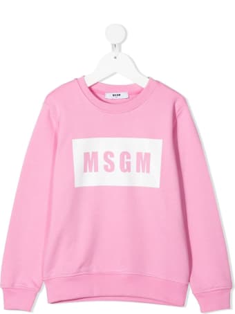MSGM Logo Print Sweatshirt
