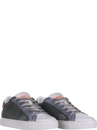 Crime london Sneakers In Leather And Fabric