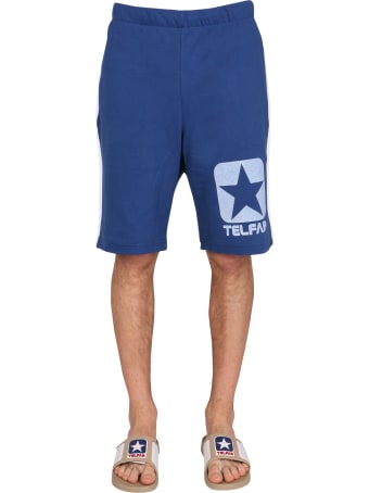 Telfar Cotton Sweat Shorts Bermuda