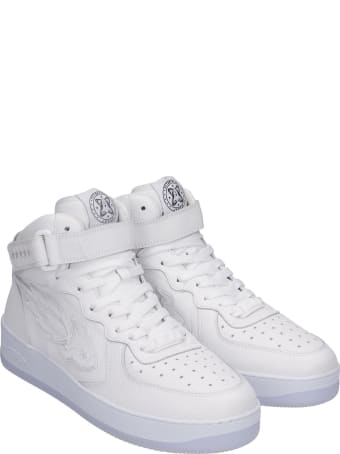 Enterprise Japan Sneakers In White Leather