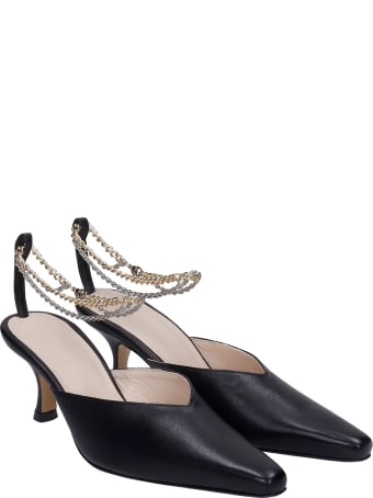 Kalda Ara Sandals In Black Leather
