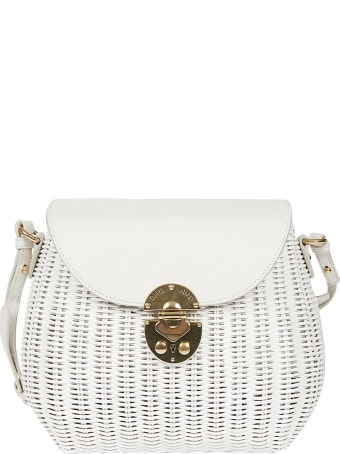 Miu Miu Straw Shoulder Bag