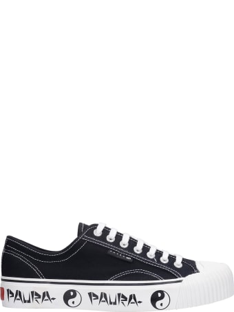 Superga Sneakers In Black Canvas