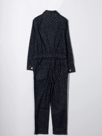 Givenchy One-piece Suit With Chain Print