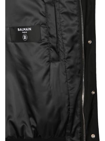 Balmain Bomber With Logo