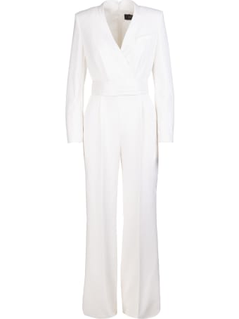 Max Mara White Acanto Jumpsuit