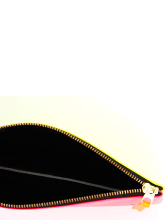 Comme des Garçons Wallet Super Fluo Pouch