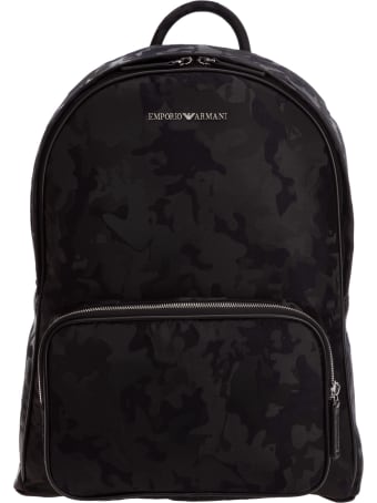Emporio Armani Tuscan Leather Backpack