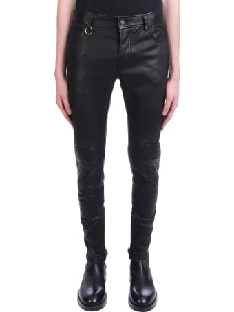 Jacob Lee Pants In Black Leather