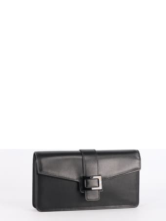 Roger Vivier Viv 'clutch In Leather