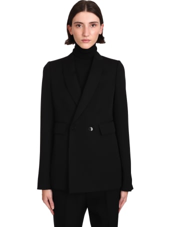 Sapio Blazer In Black Wool