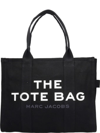 Marc Jacobs Tote In Black Canvas