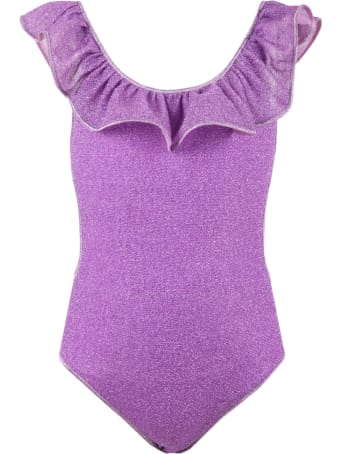 Oseree Purple Swimsuit For Girl