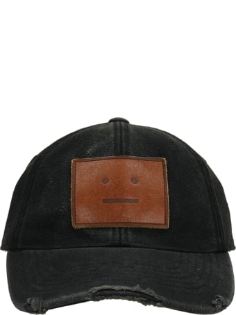 Acne Studios Hats In Black Denim