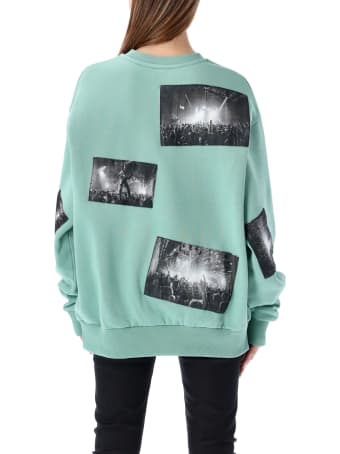 Honey Fucking Dijon Photo Patch Slit Sweatshirt