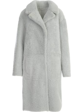 DRM Shearling Midi Coat