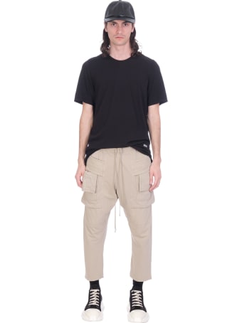 DRKSHDW Pants In Beige Cotton