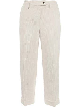 Re-HasH Cream White Nelly Trousers