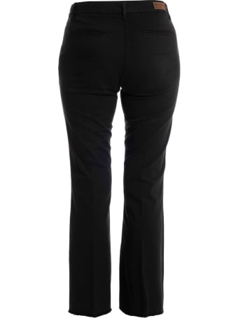 Via Masini 80 Fringed Leg Trousers