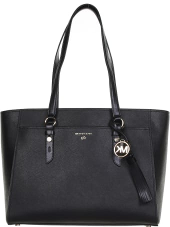 MICHAEL Michael Kors Tote Bag In Black Leather